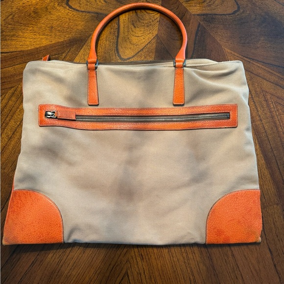 Vintage Prada 2001 Canvas and Leather bag - Picture 7 of 16